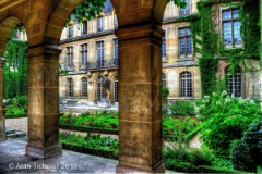 Garden at Musée Carnavalet   (Paris, France) : garden, Musée Carnavalet, paris, france, ticheler