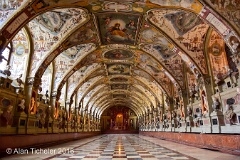 The Antiquarium at the Munich Residenz . . . © 2016 Alan Ticheler. All rights reserved.